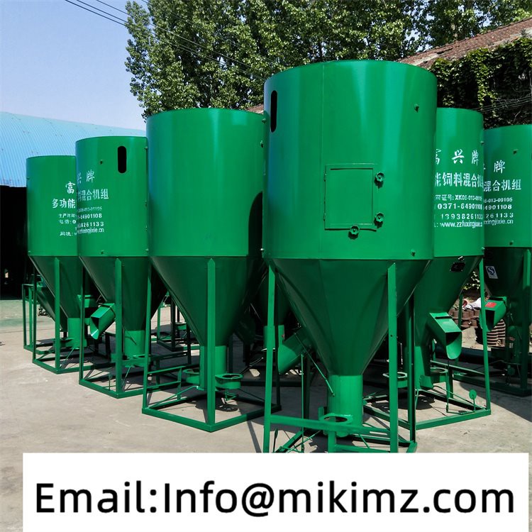Wheat Seed Mixing Machine Poultry Vertical Animal Feed Mixer