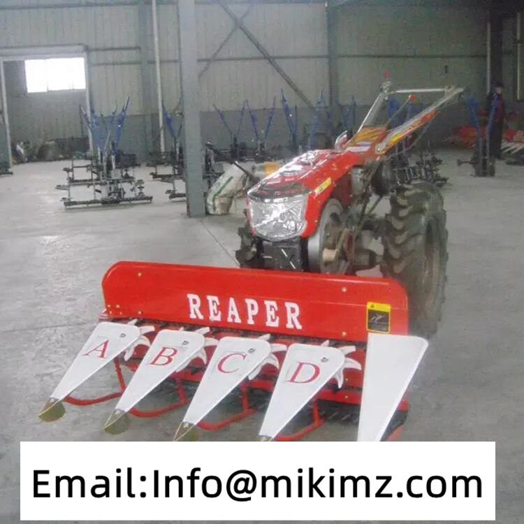 wheat rice sorghum harvester machine 