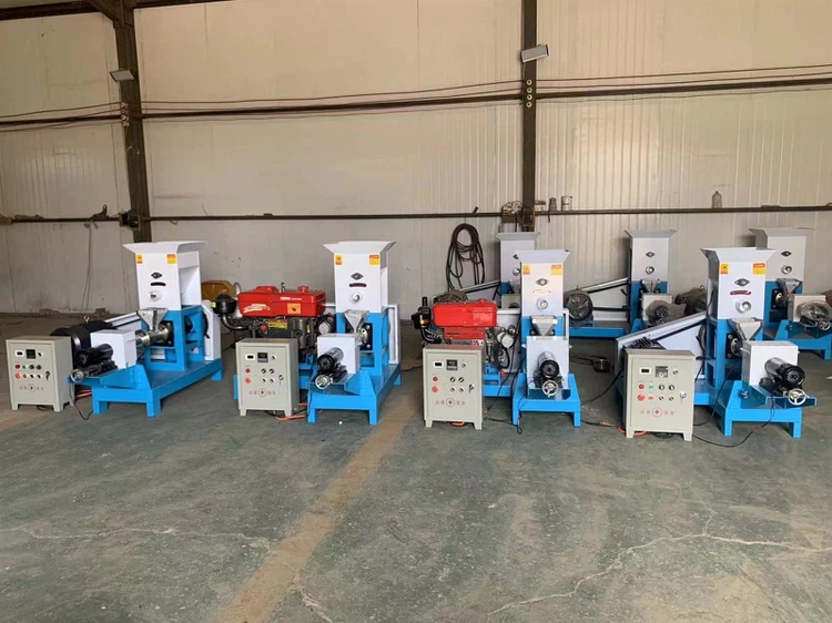 Commercial Floating Feed Extruder Commercial Floating Feed Extruder