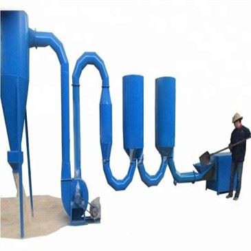 Sawdust Briquette Pipe Airflow Dryer For Wood Sawdust