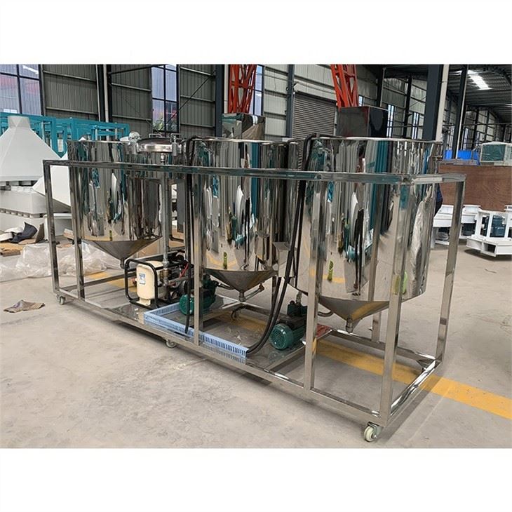 Small Scale Edible Oil Refining Machinery